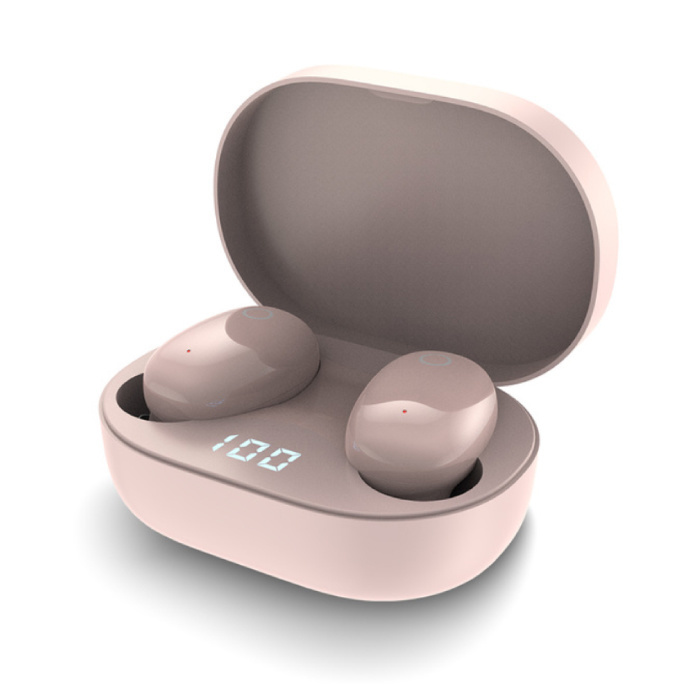 Rez W2 TWS Draadloze Smart Touch Control Oortjes Bluetooth 5 0 Air Wireless Pods Earphones Earbuds 300mAh Roze
