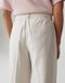 Opus Meeri coastal broek katoen linnen regular fit naturel glaze S