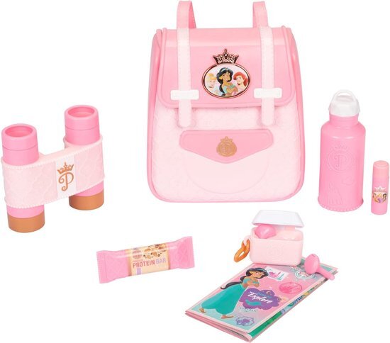 Disney Princess Style Collection Travel Backpack Rollenspel Speelgoed, Alles wat je nodig hebt voor een trendy stijlvol outdoor avontuur!, Pink, S, Reizen Rugzakken