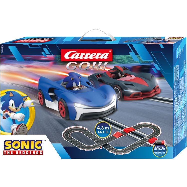 Carrera GO!!! - Sonic the Hedgehog racebaan Schaal 1:43