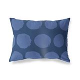 BonaMaison Blauw Decoratieve Kussensloop, Kussenhoezen Bank, Decoratieve Kussenhoesjes, Kussensloop; Sofa, Slaapkamer, Kantoor, Auto 45x60 Cm - Ontworpen en vervaardigd in Turkije