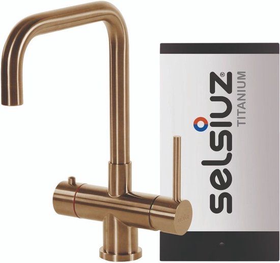 Selsiuz Haaks Gold / Goud met TITANIUM Single boiler - 350265