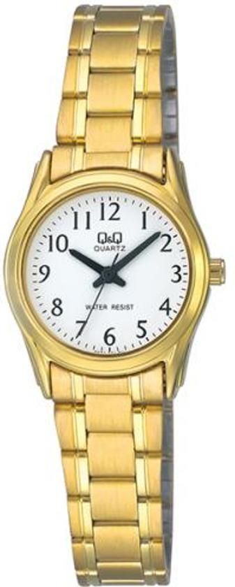 Q&Q by Citizen Mooi dames horloge -goudkleurig Q595J004Y