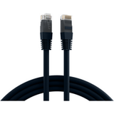 Patchkabel RJ45 Patchkabel Cat.6 U/UTP PVC, CCA schwarz 1,5m