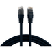 Patchkabel RJ45 Patchkabel Cat.6 U/UTP PVC, CCA schwarz 1,5m