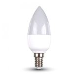 V-TAC VT-1855 LED Kaarslamp E14 6W 6000K Wit 470lm