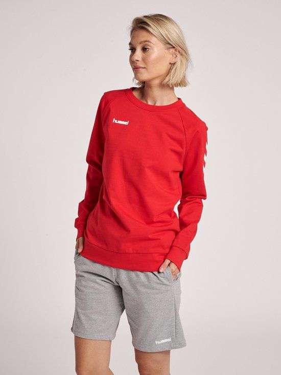 Hummel hmlGO cotton sweatshirt dames wit maat S