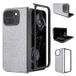 Google Pixel 9 Pro Fold Coque Hybride Texture Strass - Argenté