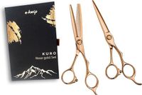 E-Kwip Kuro Rose Gold Set 5,5" Kappersschaar Rechtshandig