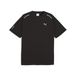 PUMA PUMATECH T-shirt en maille décontracté et incurvé pour Homme, Noir, Taille L
