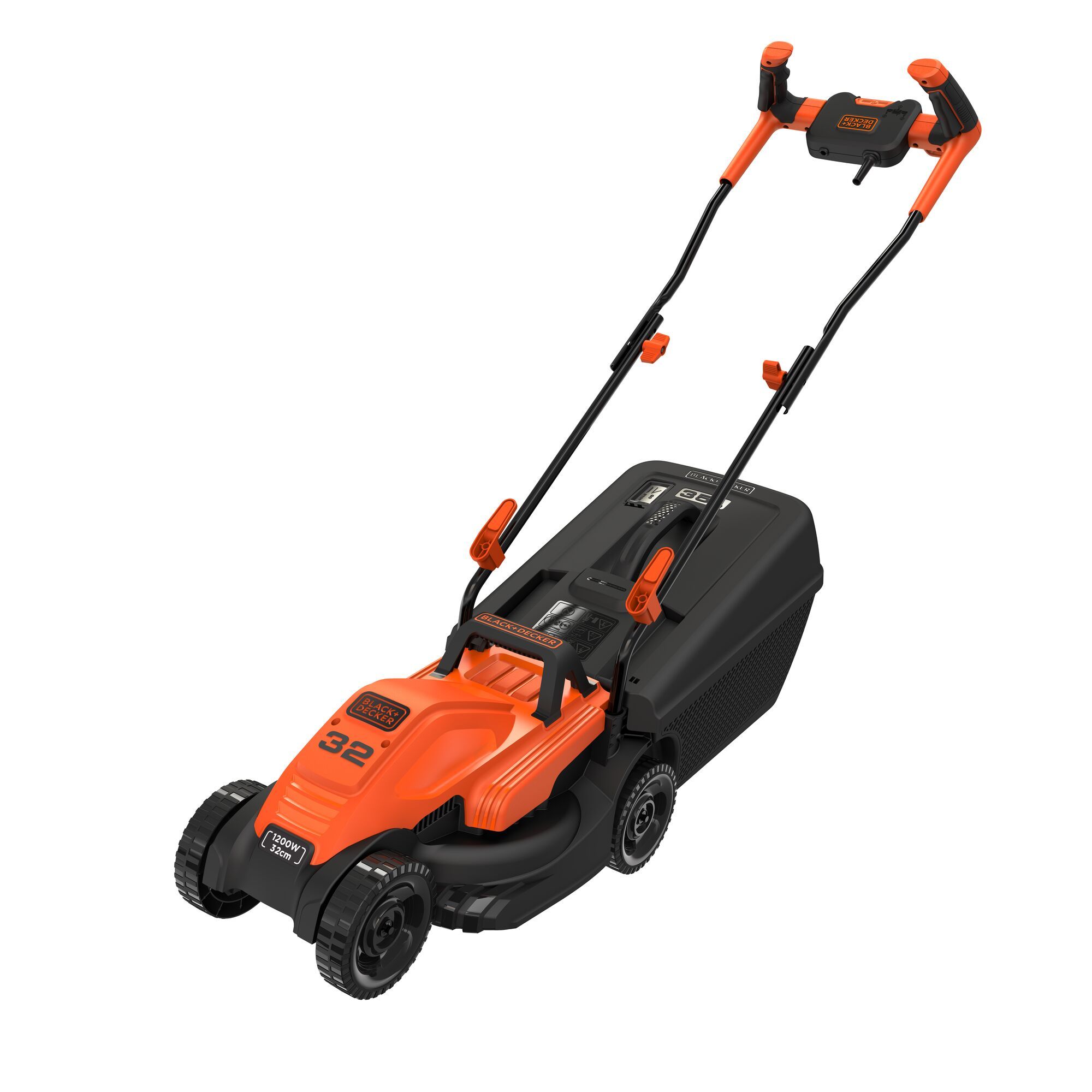 BLACK+DECKER BEMW451BH-QS Grasmaaier - 1200W - 32cm - Elektrisch