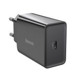 Baseus Speed Mini chargeur rapide pour smartphone noir 20W