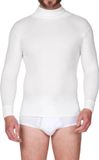 Beeren Heren Thermo Colshirt - Lange mouwen - Wit / L