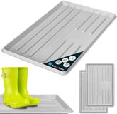KOTARBAU® 2 stuks Schoenenlekbak, Lekbak Schoenen, Kunststof, 60 x 40 cm, Grijs