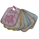 Bubabù CON097/B slabbetjes, weekplanner, met laken, 7 stuks
