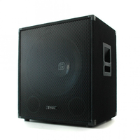 Skytec Vonyx SMW18 - 18" 1000W Subwoofer - Black - Wired