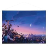 Mensheid Wallscroll "De lancering"