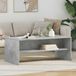 Maison Exclusive Table basse, couleur béton, 100 x 50 x 40 cm, panneau de particules