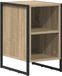 vidaXL Nachtkastje Sonoma Eiken 39.5 x 30 x 50 cm Bewerkt Hout