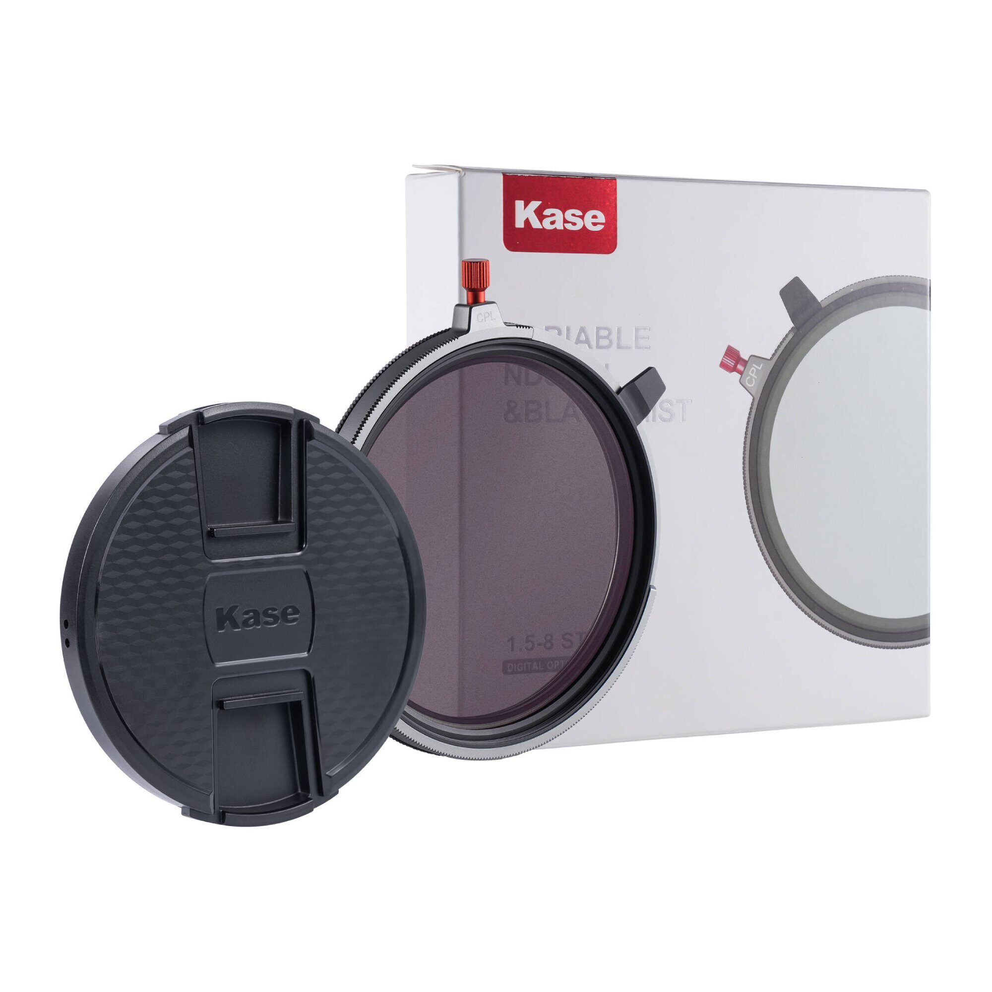 Kase Variable ND 1.5-8 & CPL & Black Mist 3-in-1 62mm filter