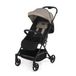 Foppapedretti Voilà Compacte kinderwagen, 0-22 kg (0-4 jaar), 1-handsluiting, zelfstaande, verstelbare rugleuning, draagbaar, opbergdoos, aluminium frame, zand
