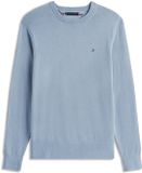 Tommy Hilfiger Gebreide Trui Heren Lichtblauw Katoen/Cashmere Maat L