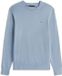 Tommy Hilfiger Gebreide Trui Heren Lichtblauw Katoen/Cashmere Maat L