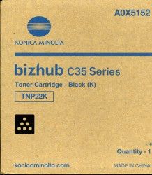 Konica Minolta TNP22K Toner Cartridge Black