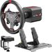 PXN VD4 Bundel - Volledig metalen racestuur - 4 Nm - W AS stuurwiel - PD HM 2-pedalenset - 400° rotatie - PC Windows - Zwart