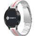 Fossil Gen 5 Stahl 'Iron' Bracelet (Argenté/Rouge)
