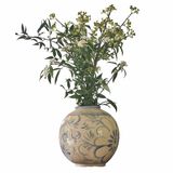 LOBERON Vaas Oviren wit/blauw