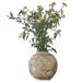 LOBERON Vaas Oviren wit/blauw