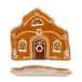 Bloomingville plat bord bruin gina 15x18cm (Brin, Aardewerk)