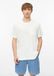 s.Oliver - Heren - T-shirt van wafelpiqué met borstzakje - Crème - 3XL