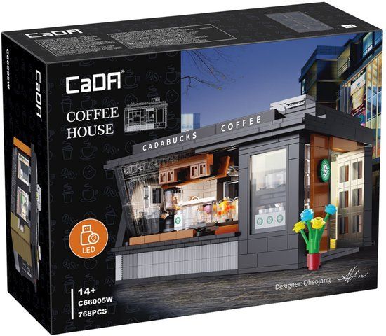 Sycomore Blokkenpiloot CaDA Coffee House Bouwset C66005W