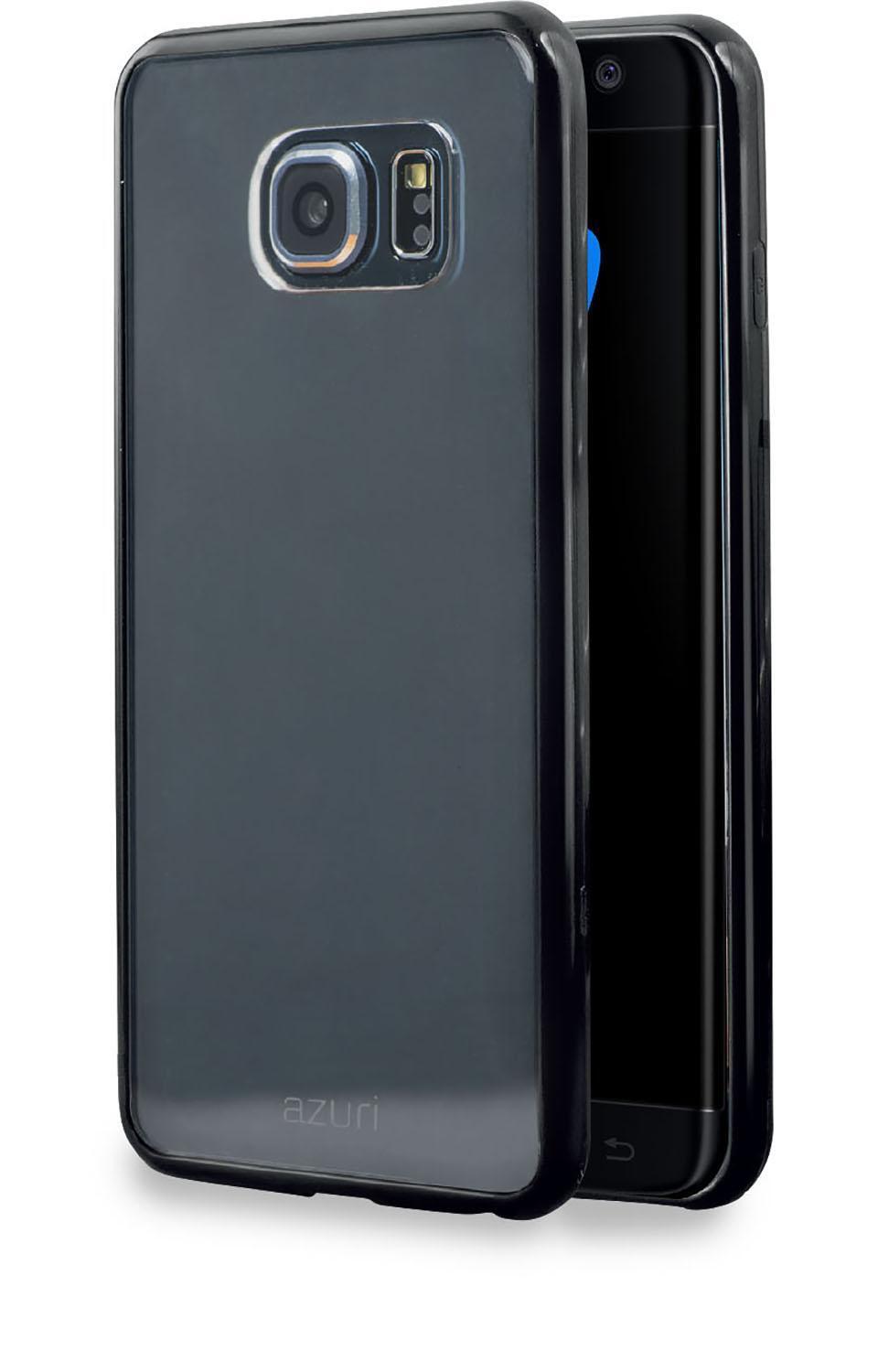 Azuri Bumper cover voor Samsung G935 Galaxy S7 edge Zwart
