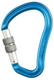 Singing Rock Hector Screw-lock Karabijnhaak Blauw, Zilver