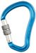 Singing Rock Hector Screw-lock Karabijnhaak Blauw, Zilver