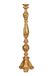 Biscottini Vloerkandelaar Hout Goud 30,5 x 30,5 x 120 cm Made in Italy