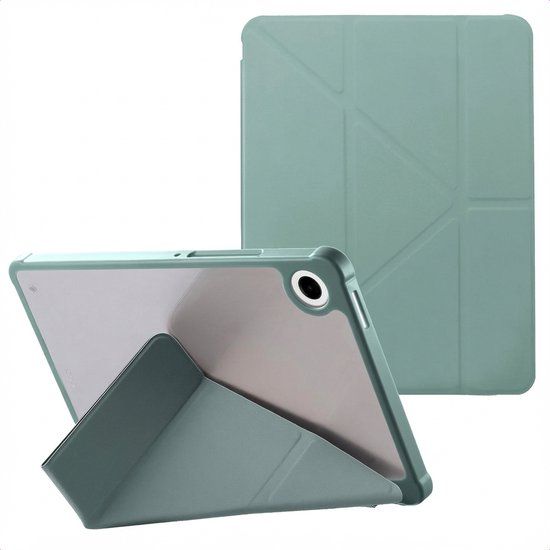 imoshion Tablet Hoes - Geschikt voor Samsung Galaxy Tab A11 - Bookcase - Donkergroen