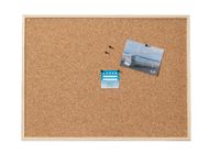 Dahle Prikbord van kurk (houten frame, kurkplaat 7 mm dik, incl. 6 pinnen) 40 x 60 cm