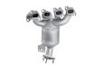 HELLA 8LF 366 055-241 Katalysatorbocht - Easy2Fit® Kit - Euro 4 - eendelig - Set met montagedelen - voor o.a. OPEL ASTRA H