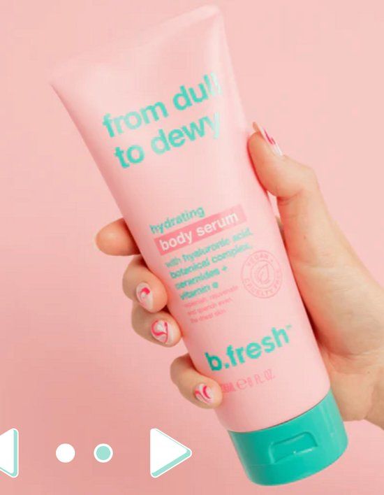 b.fresh Daily Moisturizing Body Lotion for Dewy, Healthy Skin 8 Fl Oz