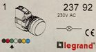 Legrand osmoz - voyant lumineux 23792 - LED 230V Vert - IP69