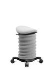 TOPSTAR Sitness 4D Ergonomische Bureaukruk met Wielen, AGR-gecertificeerd, Zwart/Grijs