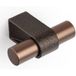 Viefe CASEY Bouton de meuble Aluminium Bronze Mat