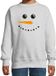 Bellatio Decorations Bol Sneeuwpop foute Kerstsweater - Kersttrui - grijs - voor kinderen - lange mouwen - 98/104