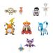 Pokémon Battle Figure Wave 95007-20 Variuos Characters to Collect, officieel figuur voor kinderen vanaf 4 jaar