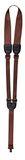 Ortega Guitars Nylon gitaarriem - bruin met hakken (OGSHK-BR)