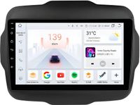 Happiq Autoradio met Bluetooth et CarPlay pour Jeep Renegade (2016-2020) - Geschikt pour Apple et Android - Stéréo - Navigation - 8Go 128Go